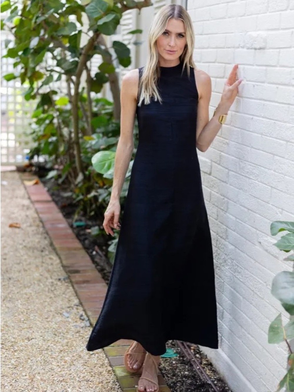 Julia Amory Jane Dress in Noir